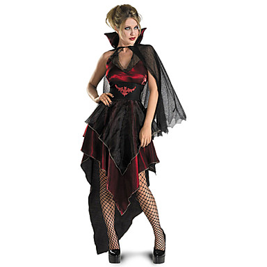 factory price Vampires Female Count Dovetail Type Halloween Vampires Costumes online sale